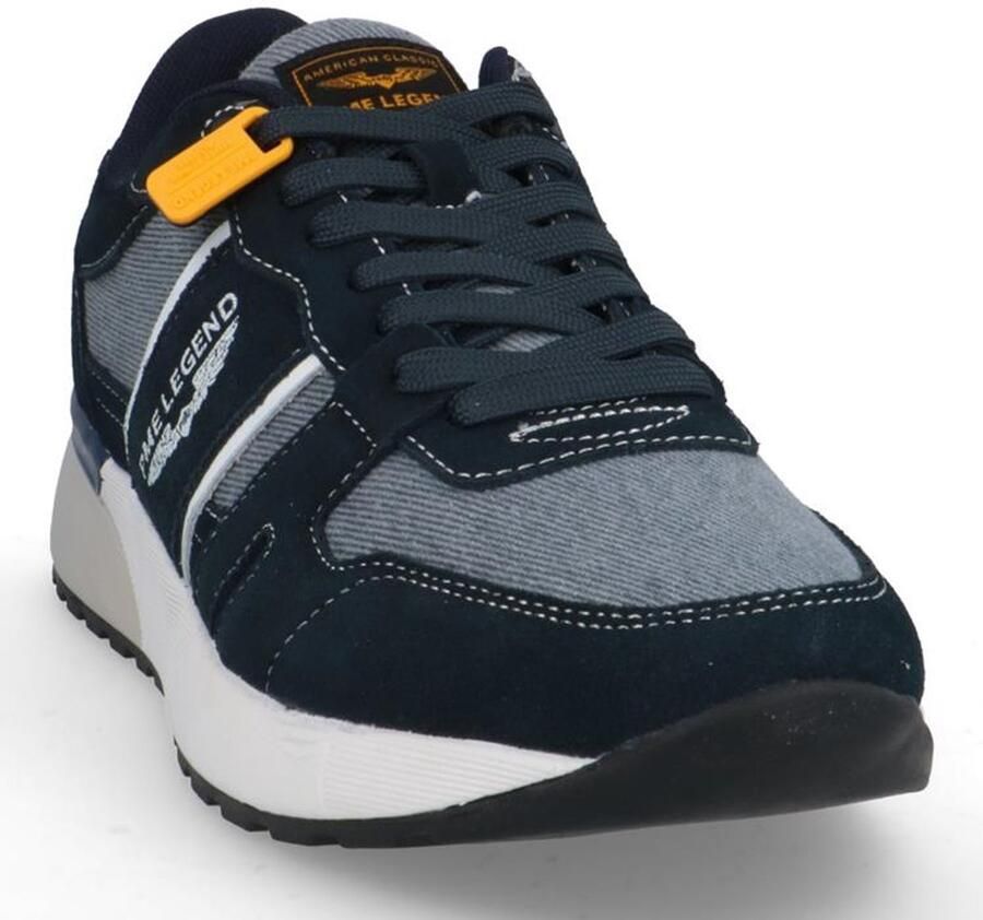 PME Legend Jet Lifter Sneakers blauw Imitatieleer