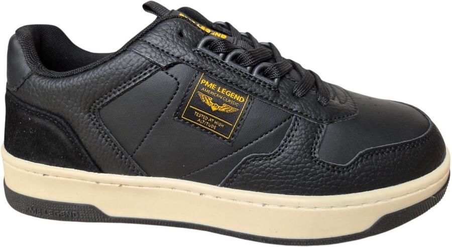 P.M.E. Porter CS-10 Black A00 Sneakers Zwart Leer Heren Zwart - Foto 4