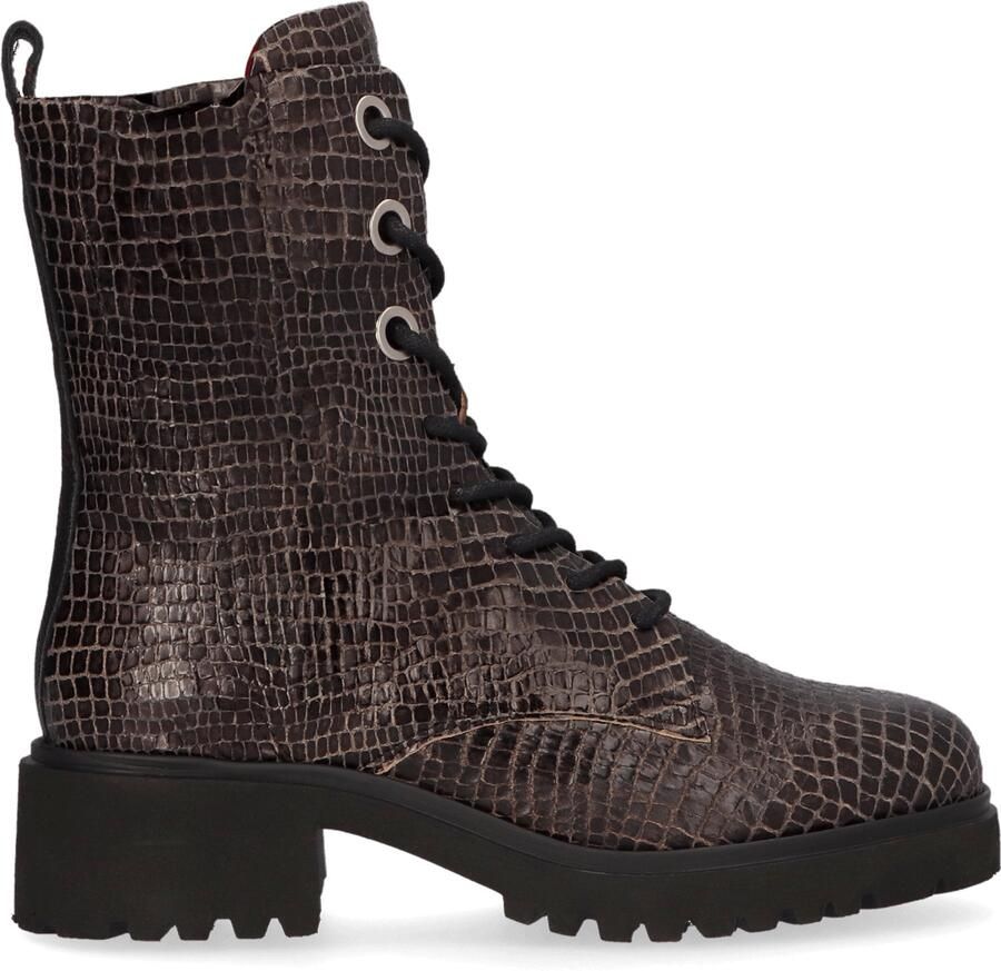 Piedi Nudi Cleo Dames Boots Leer Zwart