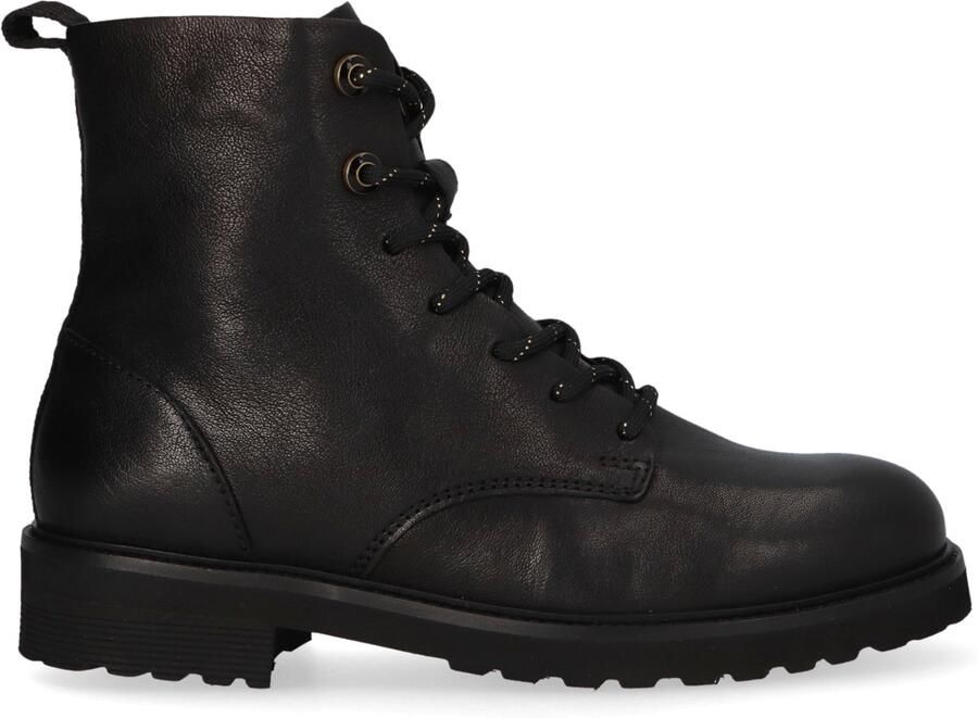 Piedi Nudi Hen Dames Boots Leer Zwart