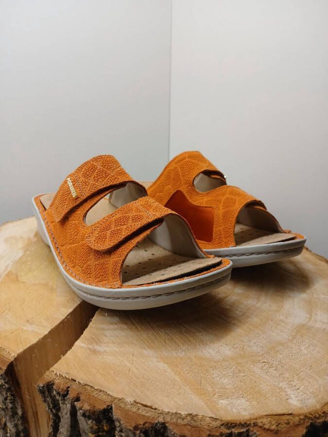 PODARTIS Dames Slippers Alipes Tasmania Orange (SR104137) M: 38 W