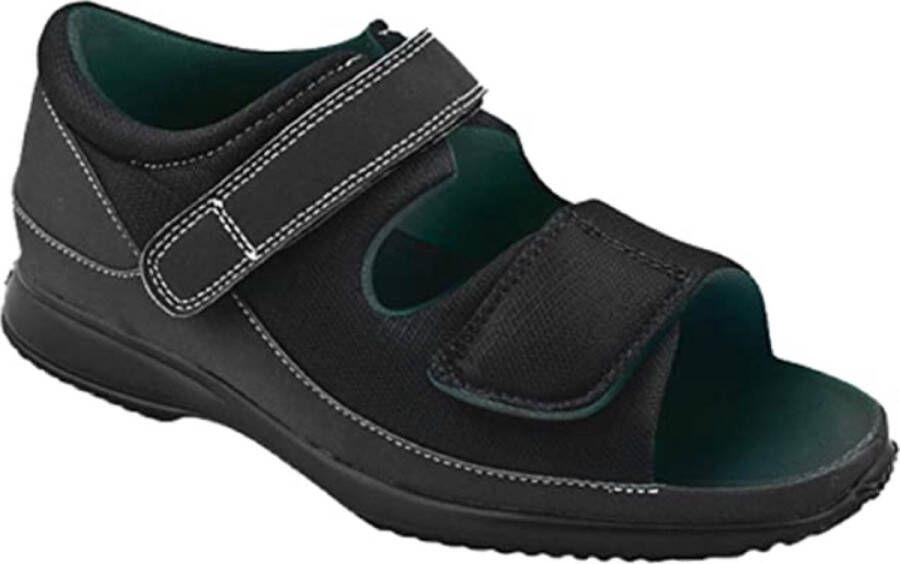 PODARTIS Unisex diabetesschoenen Deambulo open Zwart (SA501)