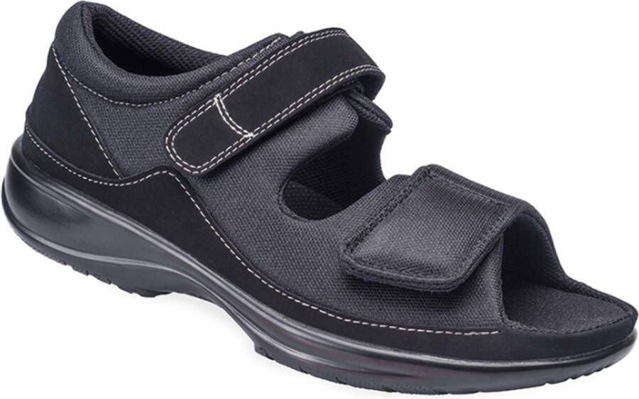 PODARTIS Unisex diabetesschoenen Deambulo open Zwart (SA601)