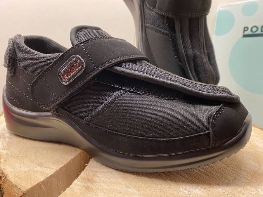 PODARTIS Unisex diabetesschoenen Deambulo X Zwart (SA400)