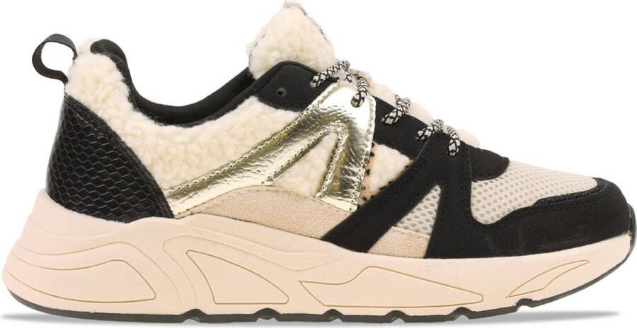 POSH by Poelman CAROCEL Dames Sneakers Zwart met combinatie - Foto 3