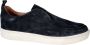 PS Poelman Gregory suède loafers donkerblauw - Thumbnail 2