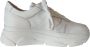 POELMAN LPJANA-08POE Sneaker white Wit Leer Lage sneakers Dames - Thumbnail 4