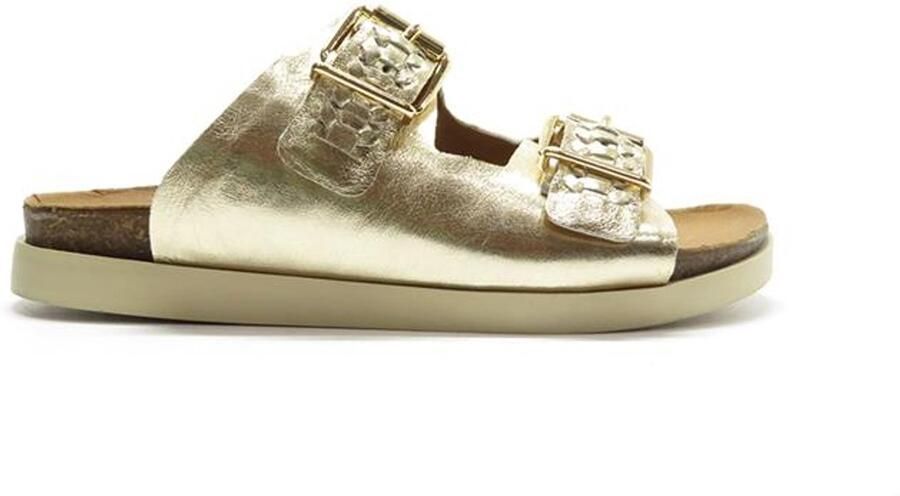 Poelman Gold platino slipper LPSARAN-01POE2 Gold