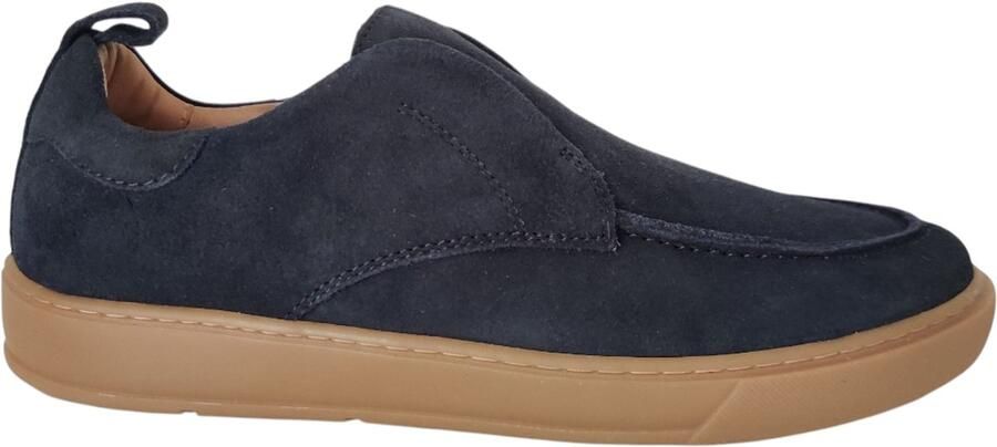 PS Poelman Gregory suède loafers donkerblauw - Foto 3