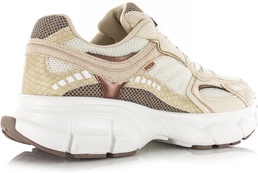 Poelman POSH By Lis sneaker beige wit