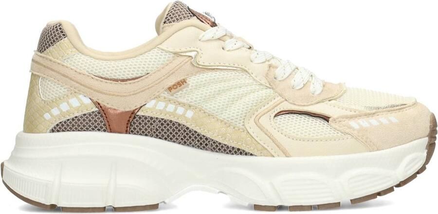 Poelman POSH By Lis sneaker beige wit