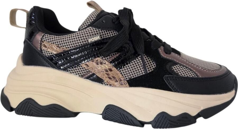 Poelman Sneaker Cgigi Zwart