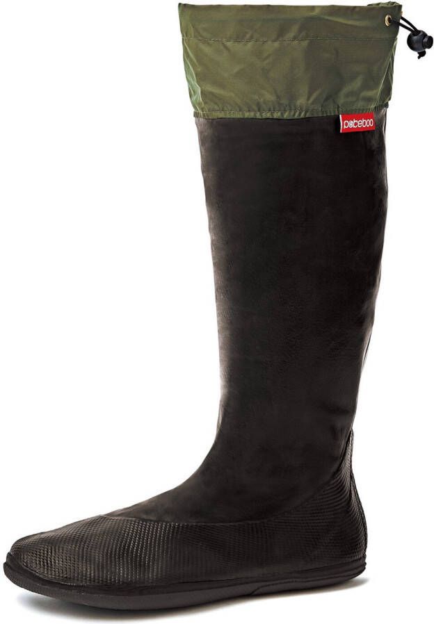 Pokeboo Regenlaarzen Opvouwbaar Black Green