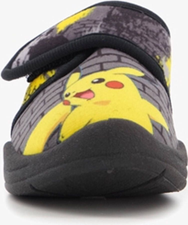 Pokémon kinder pantoffels met Pikachu opdruk Zwart Maat Sloffen29 - Foto 1