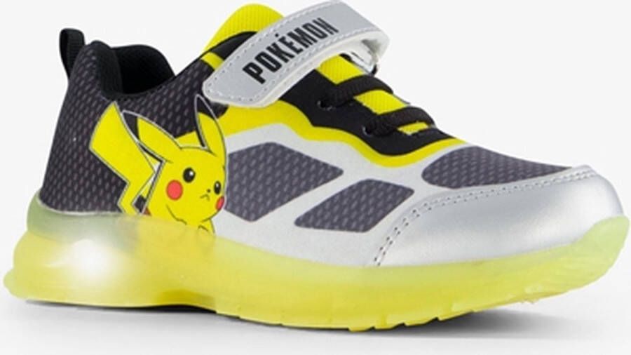 Pokémon kinder sneakers geel met lichtjes