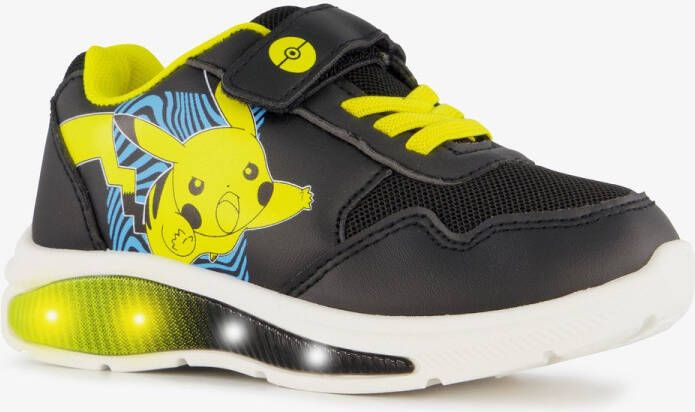 Pokémon Pokemon jongens sneakers met lichtjes zwart geel
