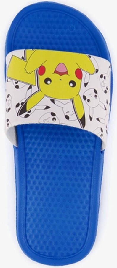 Pokémon Pokemon kinder badslippers met Pikachu Blauw