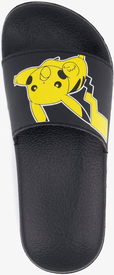 Pokémon kinder badslippers zwart geel