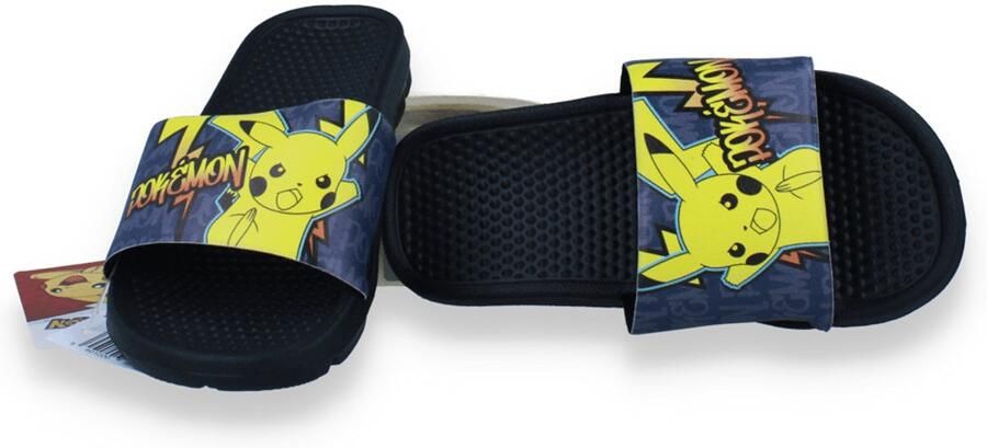 Pokémon Pokemon Jongens Badslipper Zwart - Foto 1