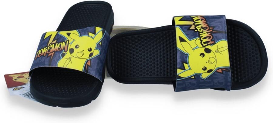 Pokémon Pokemon Jongens Badslipper Zwart