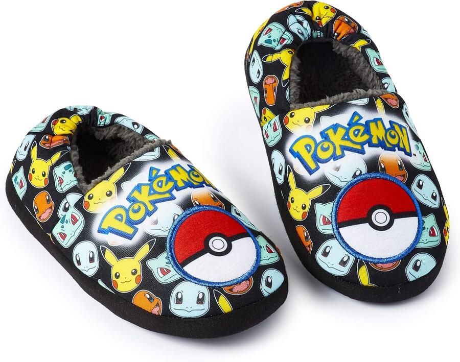 Pokémon Pokemon Kinder Pantoffels Jongens Pikachu & Pokeball