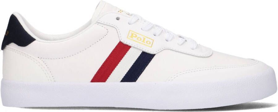 POLO RALPH LAUREN Court Vlc Lage sneakers Leren Sneaker Heren Wit