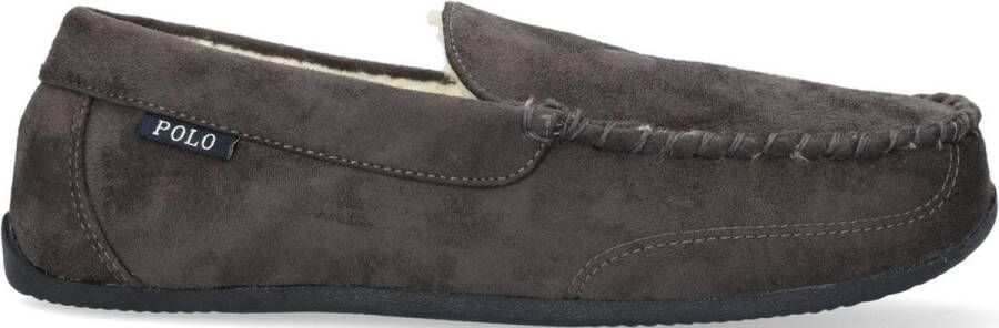 POLO RALPH LAUREN Ralph Lauren Pantoffels Heren Declan Maat: 42 Materiaal: Suède Kleur: Grijs - Foto 3