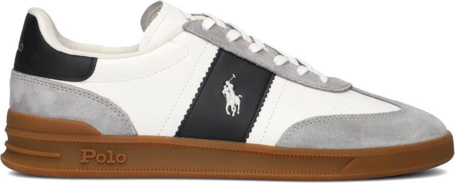 POLO RALPH LAUREN Ralph Lauren Lage Sneakers Heren Heritage Aera Pp Low Top Lace Maat: 48 Materiaal: Leer Kleur: Wit