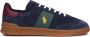 POLO RALPH LAUREN Ralph Lauren Lage Sneakers Heren Heritage Area Maat: 42 Materiaal: Suède Kleur: Blauw - Thumbnail 1