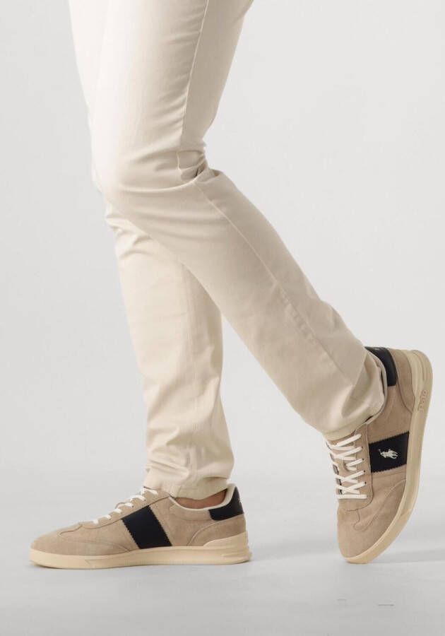 POLO RALPH LAUREN Heritage Area Sneakers Suède Heren Beige