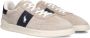 POLO RALPH LAUREN Ralph Lauren Lage Sneakers Heren Heritage Area Maat: 42 Materiaal: Suède Kleur: Beige - Thumbnail 1