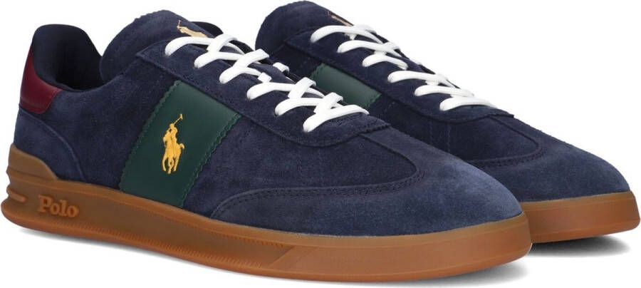 POLO RALPH LAUREN Ralph Lauren Lage Sneakers Heren Heritage Area Maat: 46 Materiaal: Suède Kleur: Blauw