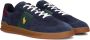 POLO RALPH LAUREN Ralph Lauren Lage Sneakers Heren Heritage Area Maat: 46 Materiaal: Suède Kleur: Blauw - Thumbnail 1