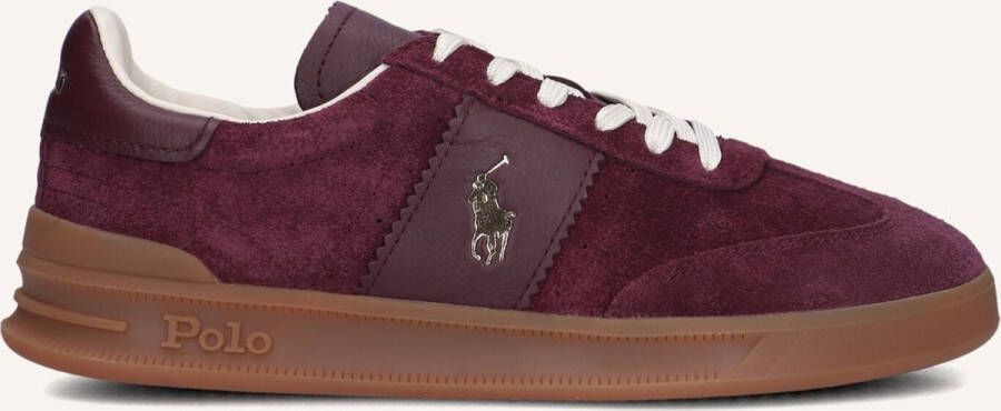 POLO RALPH LAUREN Hrt Aera Pp Sneakers Low Top Lace D Sneakers Leer Rood