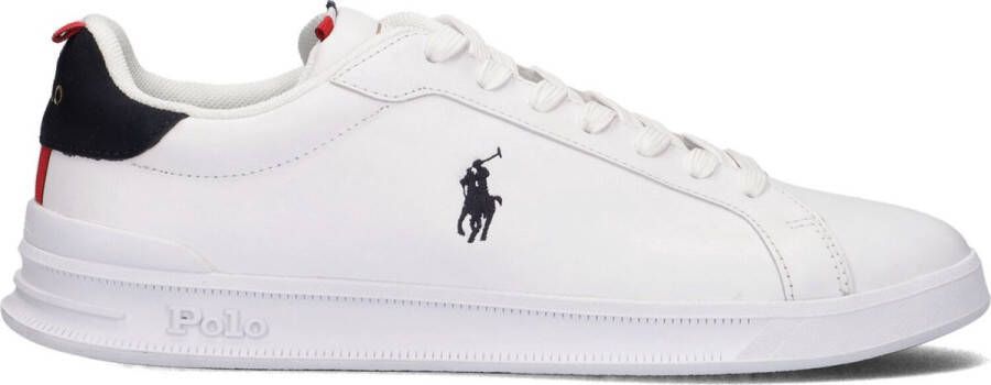 Ralph Lauren Sneakers laag 'HRT CT II-SNEAKERS-LOW TOP LACE 809860883003' blauw wit
