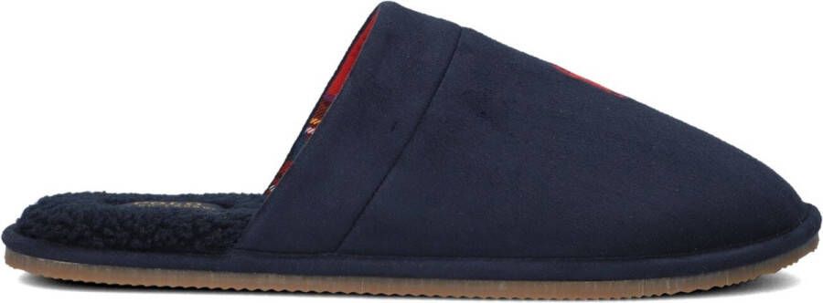 POLO RALPH LAUREN Ralph Lauren Pantoffels Heren Klarence Maat: 44 Materiaal: Suèdelook Kleur: Blauw