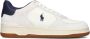 POLO RALPH LAUREN Master Court Sneakers Heren Wit - Thumbnail 1