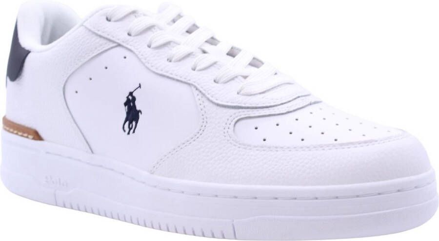 POLO RALPH LAUREN Ralph Lauren Lage Sneakers Heren Masters Court Low Top Maat: 48 Materiaal: Leer Kleur: Wit - Foto 4