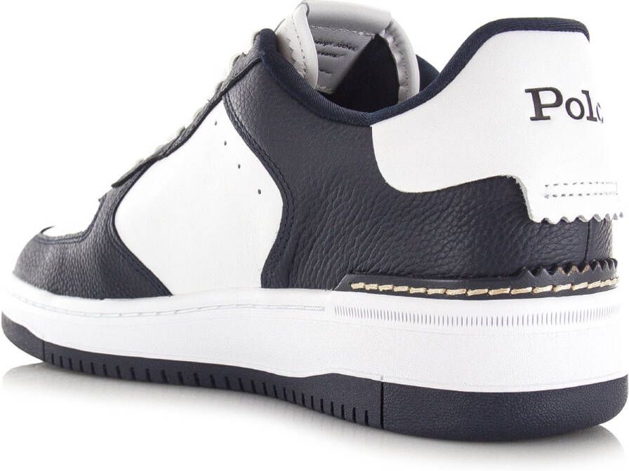 POLO RALPH LAUREN Ralph Lauren Lage Sneakers Mastercourt Maat: 44 Materiaal: Leer Kleur: Wit