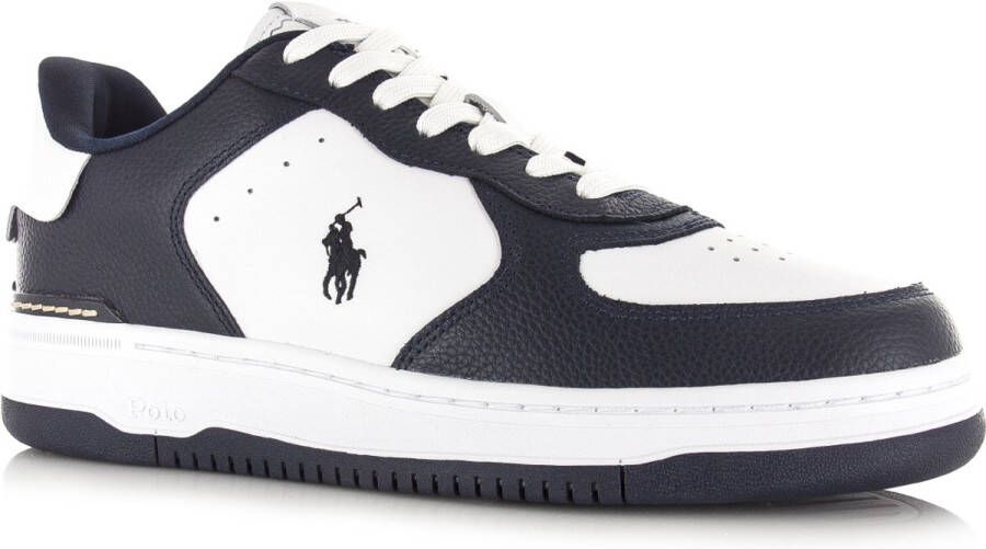 POLO RALPH LAUREN Ralph Lauren Lage Sneakers Mastercourt Maat: 48 Materiaal: Leer Kleur: Wit