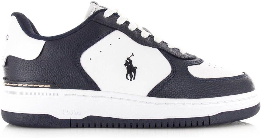 POLO RALPH LAUREN Ralph Lauren Lage Sneakers Mastercourt Maat: 48 Materiaal: Leer Kleur: Wit