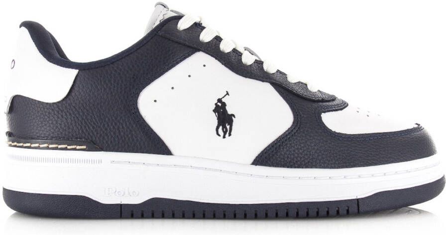 POLO RALPH LAUREN Ralph Lauren Lage Sneakers Mastercourt Maat: 48 Materiaal: Leer Kleur: Wit