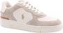 POLO RALPH LAUREN Ralph Lauren Lage Sneakers Dames Masters Crt Low Top D Maat: 39 Materiaal: Suède Kleur: Beige - Thumbnail 1