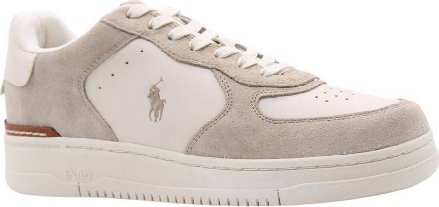 POLO RALPH LAUREN Ralph Lauren Lage Sneakers Masters Court Low Top Maat: 44 Materiaal: Suède Kleur: Beige