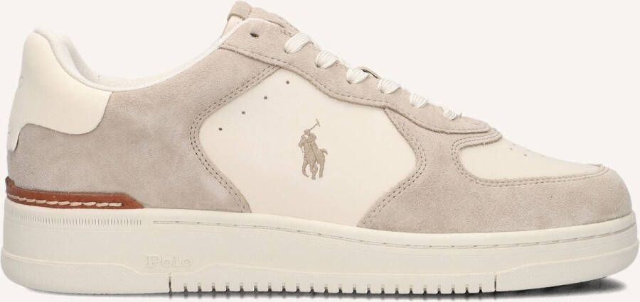 POLO RALPH LAUREN Ralph Lauren Lage Sneakers Heren Masters Court Low Top Maat: 48 Materiaal: Suède Kleur: Beige