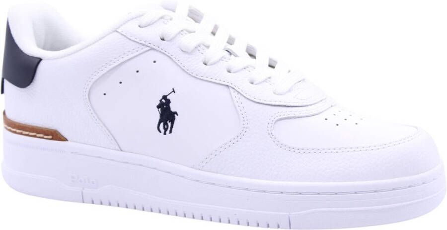 POLO RALPH LAUREN Ralph Lauren Lage Sneakers Heren Masters Court Low Top Maat: 48 Materiaal: Leer Kleur: Wit - Foto 3
