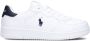 POLO RALPH LAUREN Masters Court Sneakers Jongens Wit - Thumbnail 3