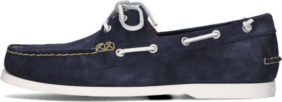 POLO RALPH LAUREN Ralph Lauren Mocassins Heren Merton Boat Maat: 41 Materiaal: Suède Kleur: Blauw