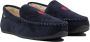 POLO RALPH LAUREN Pantoffels Blauw Mannen Herfst Winter Collectie Suède - Thumbnail 3
