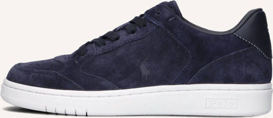 POLO RALPH LAUREN Ralph Lauren Lage Sneakers Heren Polo Court Maat: 41 Materiaal: Suède Kleur: Blauw